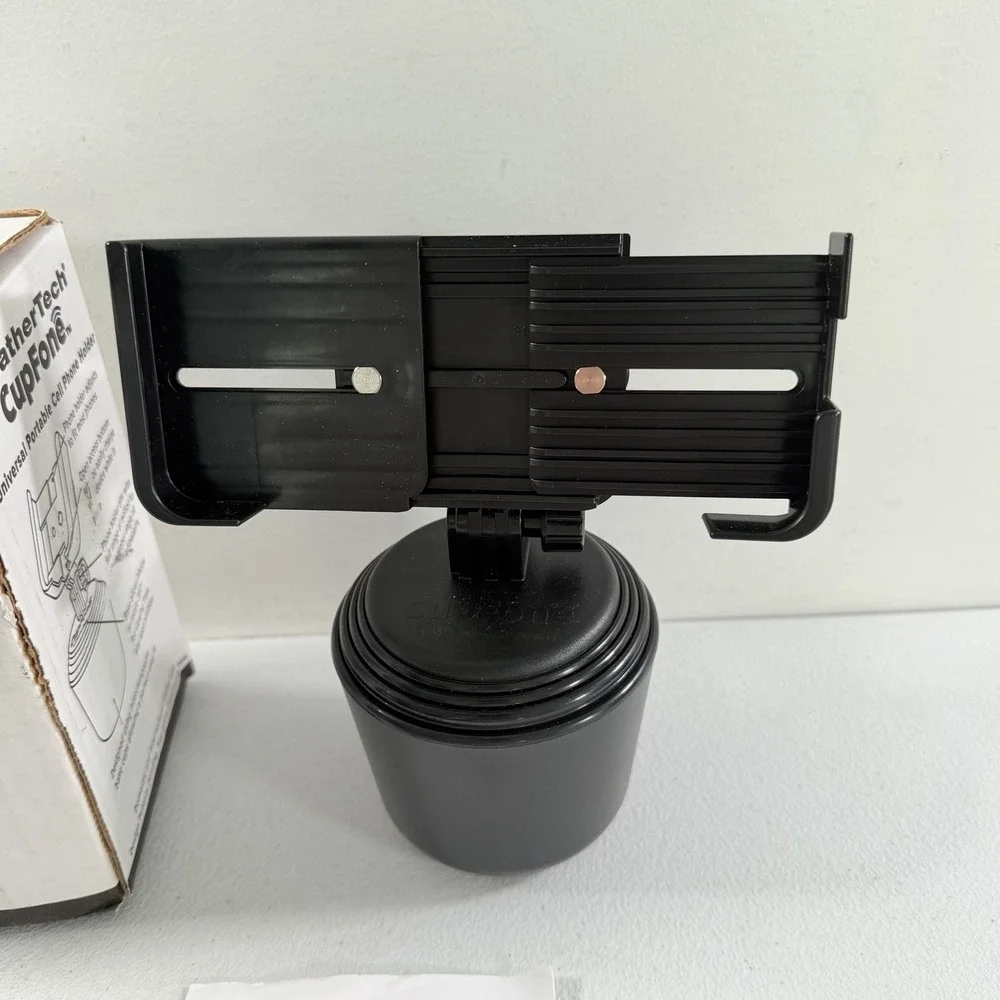 WeatherTech CupFone Universal Cell Phone Cup Holder Mount 8ACF5TV Black